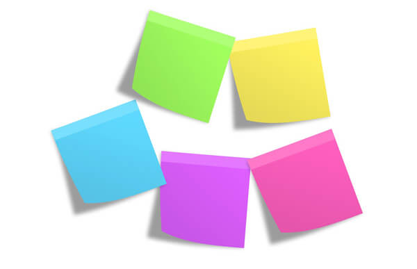 Sticky notes